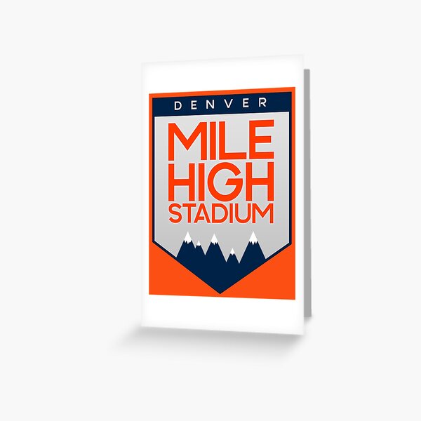 Denver, CO Colorado MILE HIGH STADIUM Rockies Baseball & Broncos 4X6  Postcard