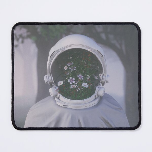 Item preview, Astronaut in flowers designed and sold by hriundelj.