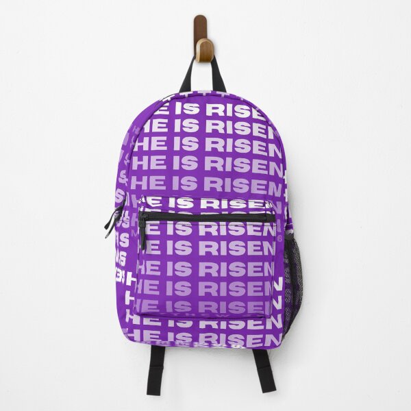 Item preview, He is Risen | Purple and White designed and sold by WordsToArt.