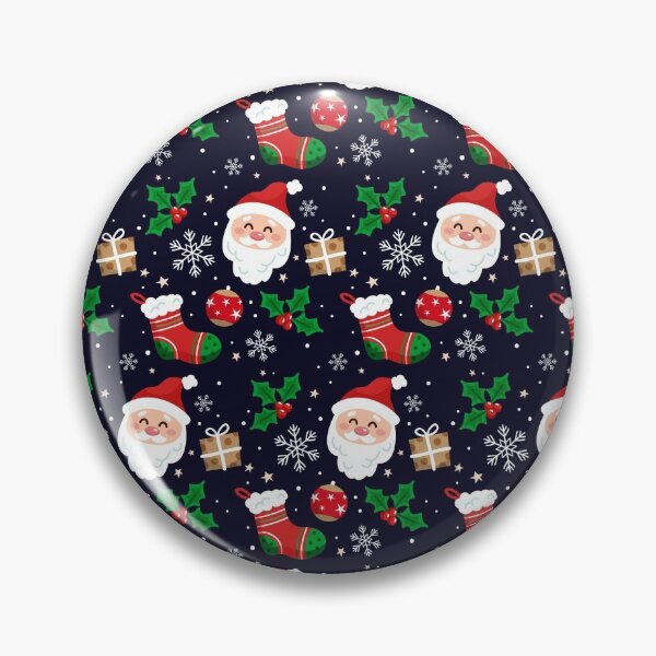 Item preview, Merry Christmas Barebranch | Cute Santa Pattern designed and sold by BeingCoffee.