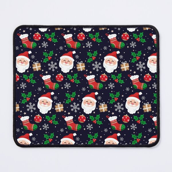 Item preview, Merry Christmas Barebranch | Cute Santa Pattern designed and sold by BeingCoffee.