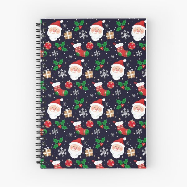 Item preview, Merry Christmas Barebranch | Cute Santa Pattern designed and sold by BeingCoffee.