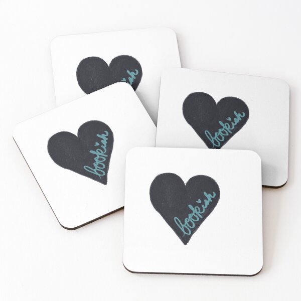 Item preview, Bookish Black Heart designed and sold by musingsbyholly.