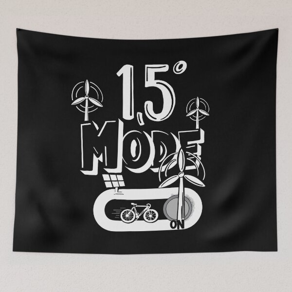 Item preview, 1.5 degrees Climate change target Global warming designed and sold by Kalli-design.