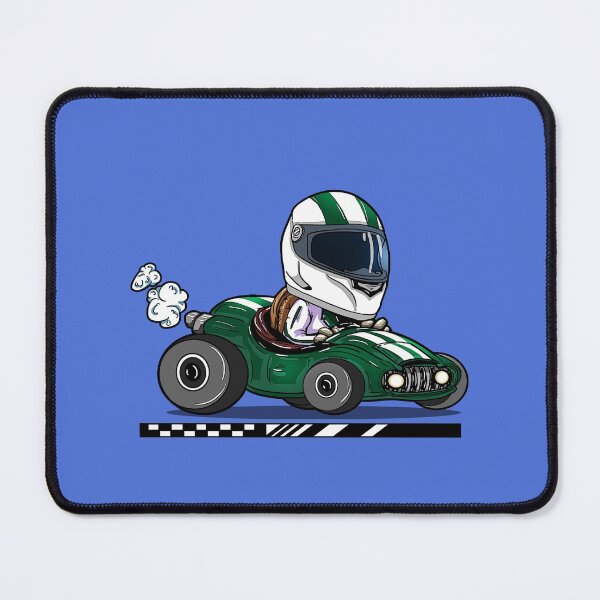 Item preview, Racecar Driver Green designed and sold by iduzarts.