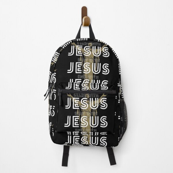 Item preview, Start with Jesus, stay with Jesus, end with Jesus designed and sold by IsisOsiris.
