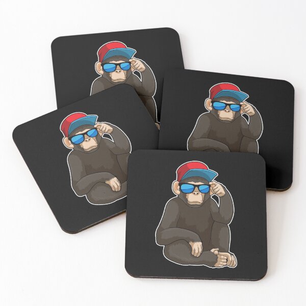 Item preview, Monkey with Sunglasses designed and sold by Snabdesign84.