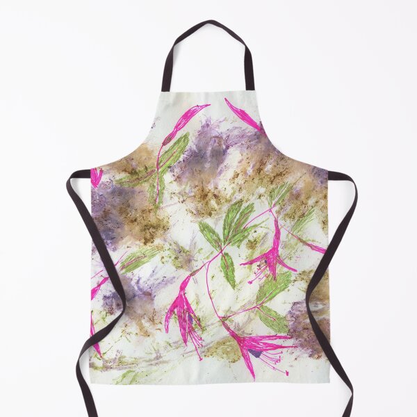 Item preview, Flower Pounding Sketch - Fuchsia designed and sold by LymphomaLass.