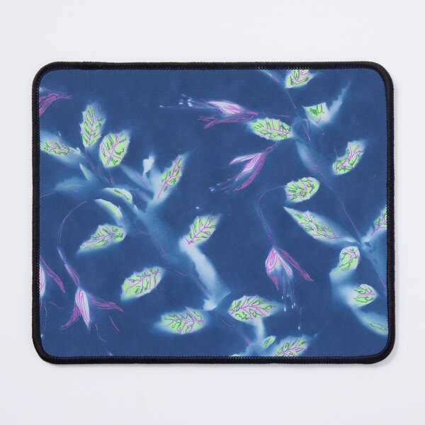 Item preview, Cyanotype Sketch - Fuchsia designed and sold by LymphomaLass.