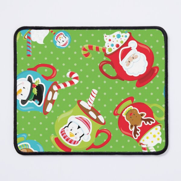 Item preview, Winter holidays hot cocoa - seamless Christmas pattern designed and sold by Kidzz.
