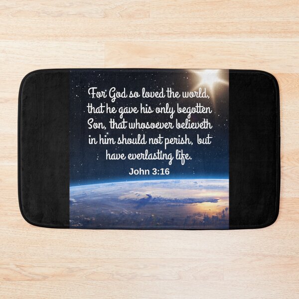 Item preview, John 3:16 KJV designed and sold by Caregiverology.