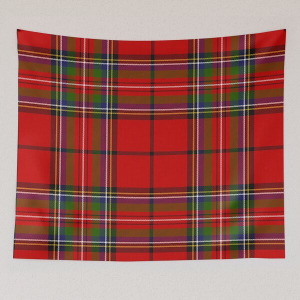 Item preview, Red Plaid Royal Stewart of Galloway Tartan High Resolution 300 DPI designed and sold by MarikaJohnson.