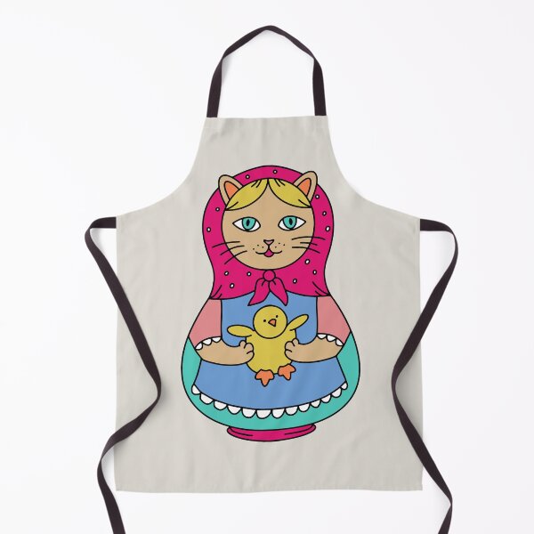 Item preview, Catryoshka Farmer Cat Matryoshka designed and sold by RussianGifts.