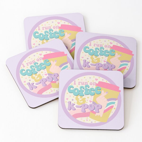 Item preview, I run on coffee and k-pop designed and sold by racharanha.