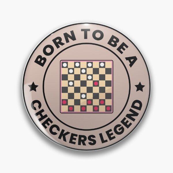 Item preview, Checkers Draughts Strategy Board Games Funny designed and sold by CuteDesigns1.
