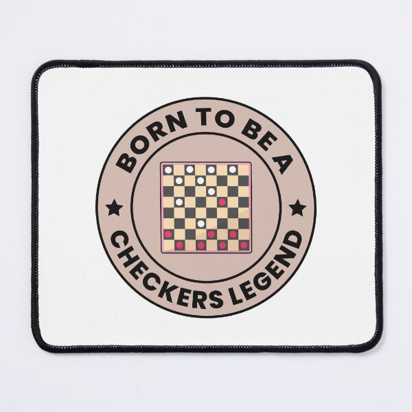 Item preview, Checkers Draughts Strategy Board Games Funny designed and sold by CuteDesigns1.