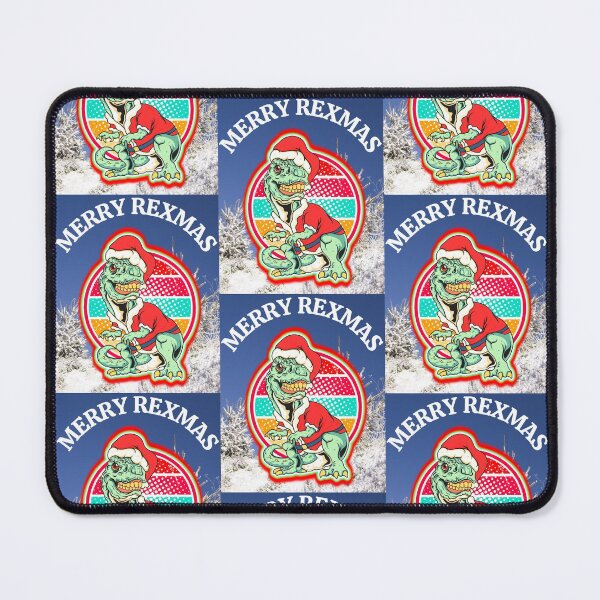 Item preview, Retro T Rex Santa Claus designed and sold by WoodburyLake.