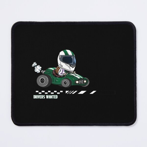Item preview, Racecar Driver Green: Drivers Wanted designed and sold by iduzarts.