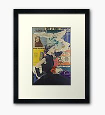 Safe in My Heart Framed Print