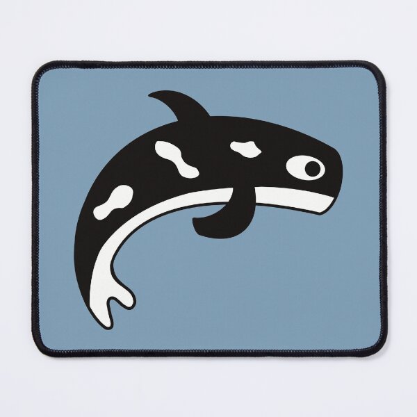 Item preview, Cute Kawaii Killer Whale (Orca) designed and sold by KawaiiByDice.