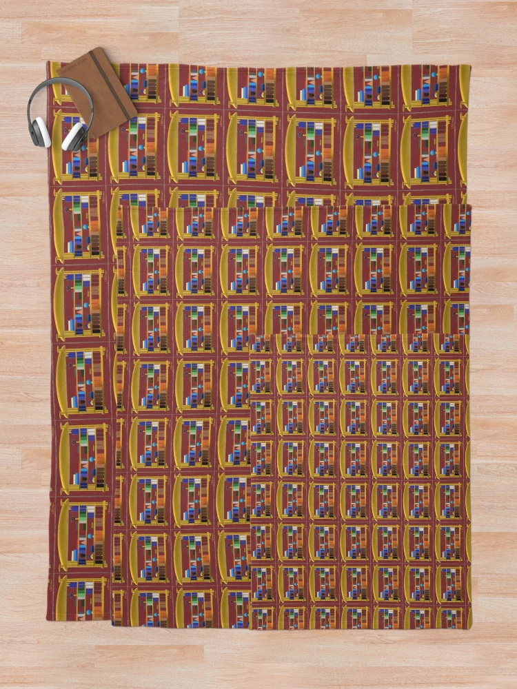 Thumbnail 5 of 6, Throw Blanket, Autumn Library designed and sold by RBLBDesigns.