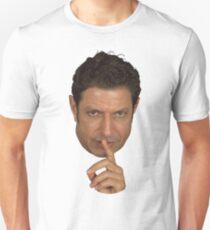 Jeff Goldblum Shush Face Unisex T-Shirt