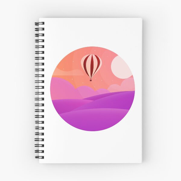 Item preview, Gradient balloon at pastel morning forest designed and sold by Butterfly-Dream.