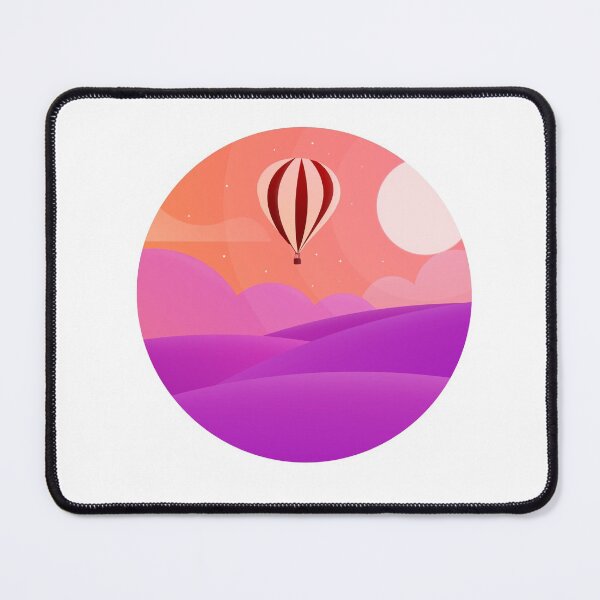 Item preview, Gradient balloon at pastel morning forest designed and sold by Butterfly-Dream.