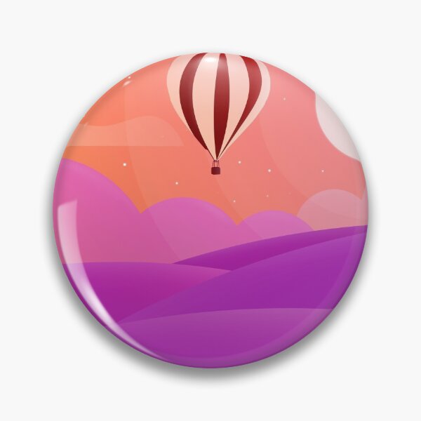 Item preview, Gradient balloon at pastel morning forest designed and sold by Butterfly-Dream.