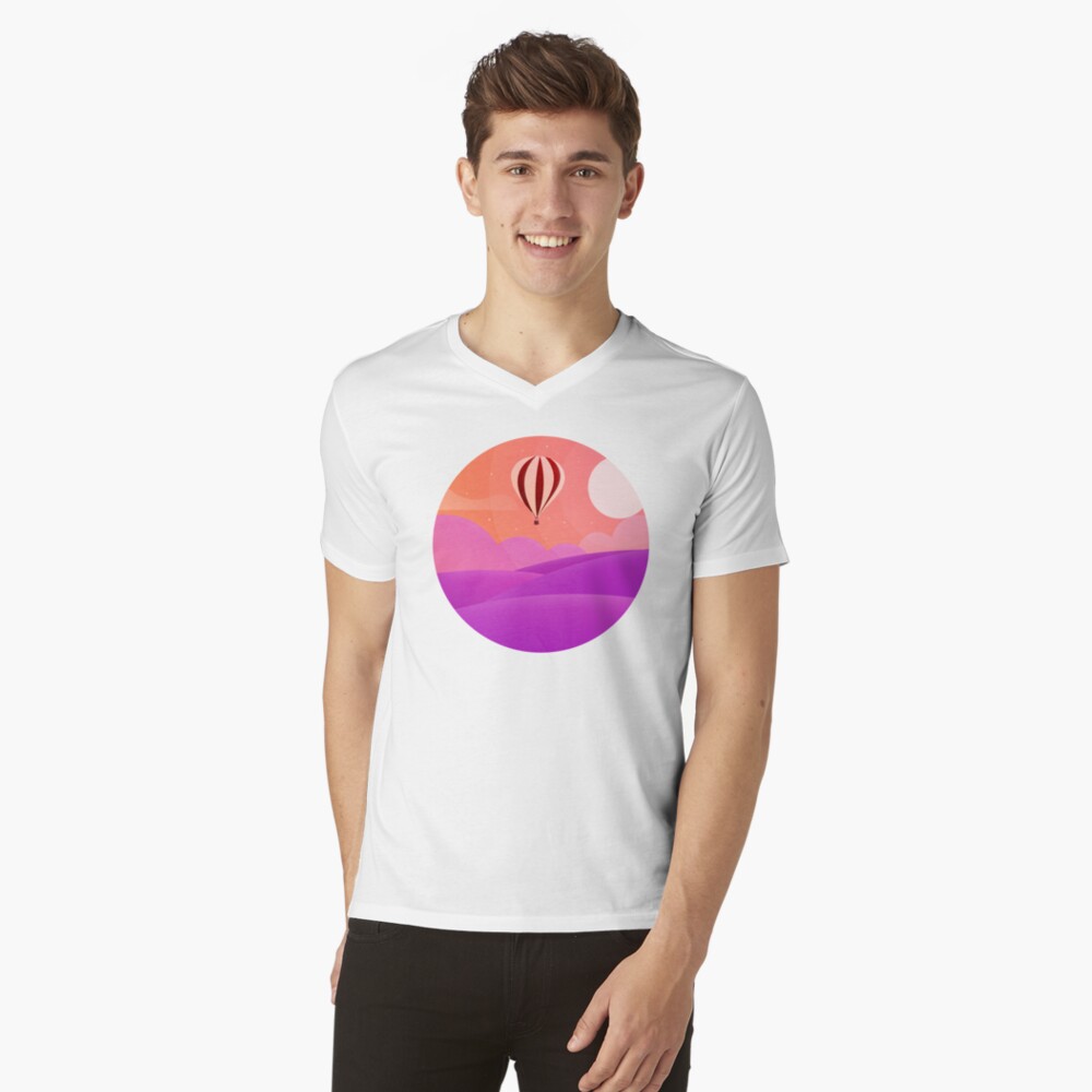 Item preview, V-Neck T-Shirt designed and sold by Butterfly-Dream.