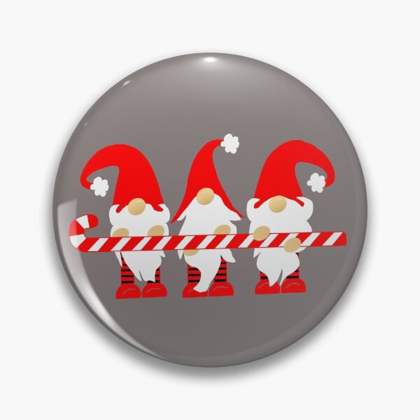 Item preview, Gnome Sant’s With Candy Cane designed and sold by Cedarrue.