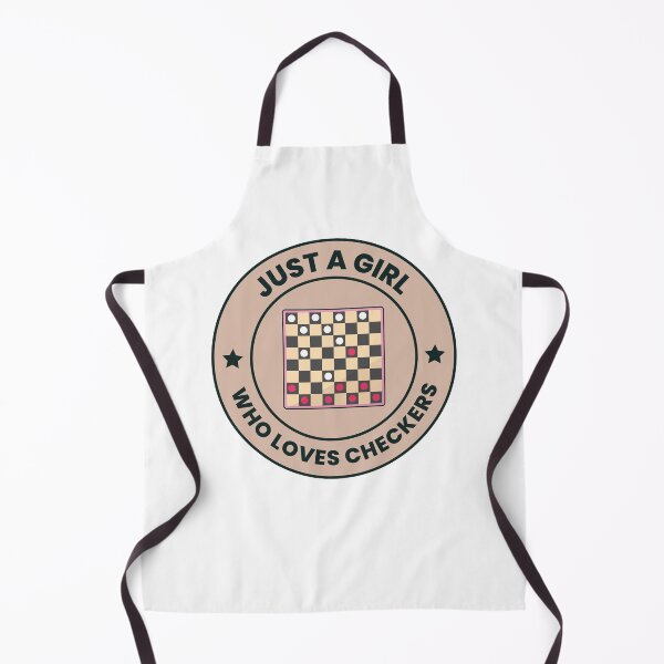 Item preview, Checkers Draughts Strategy Board Games Funny designed and sold by CuteDesigns1.