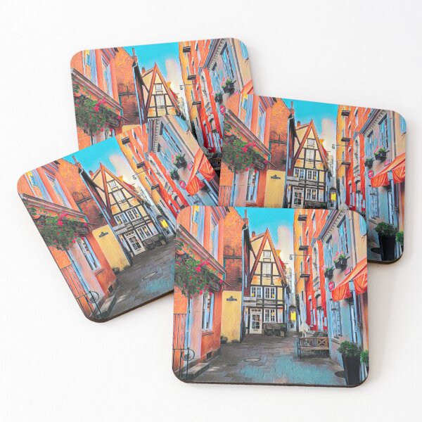 Item preview, Bremen Streets designed and sold by Sofia-Draws.