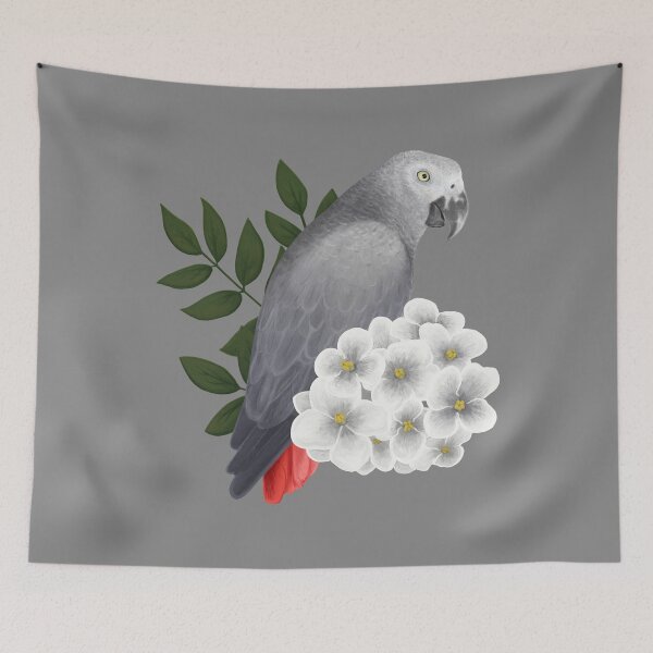 Item preview, Congo African Grey designed and sold by dart frog.