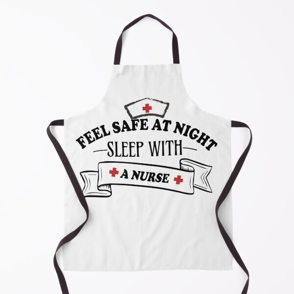 Item preview, Feel Safe At Night Sleep With A Nurse designed and sold by PinkPandaDesign.
