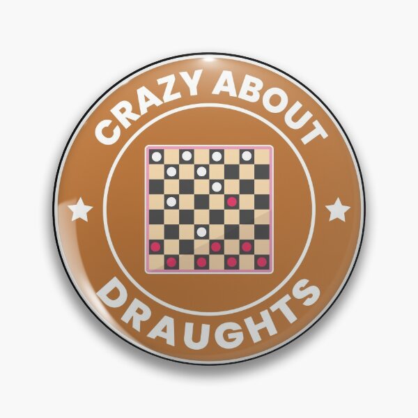 Item preview, Checkers Draughts Strategy Board Games Funny designed and sold by CuteDesigns1.