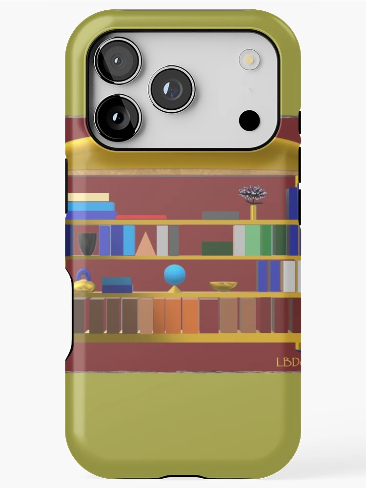 Thumbnail 1 of 4, iPhone Case, Autumn Library designed and sold by RBLBDesigns.
