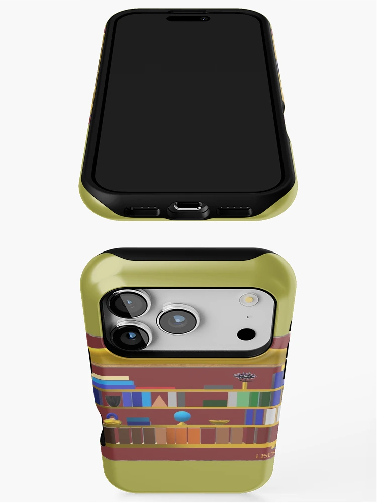 Thumbnail 3 of 4, iPhone Case, Autumn Library designed and sold by RBLBDesigns.