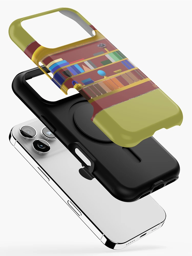 Thumbnail 2 of 4, iPhone Case, Autumn Library designed and sold by RBLBDesigns.
