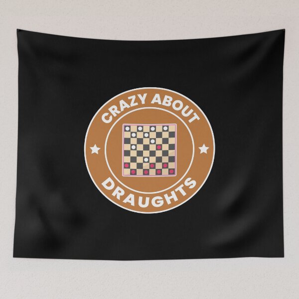 Item preview, Checkers Draughts Strategy Board Games Funny designed and sold by CuteDesigns1.