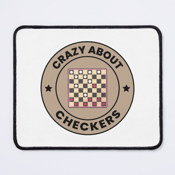 Item preview, Checkers Draughts Strategy Board Games Funny designed and sold by CuteDesigns1.