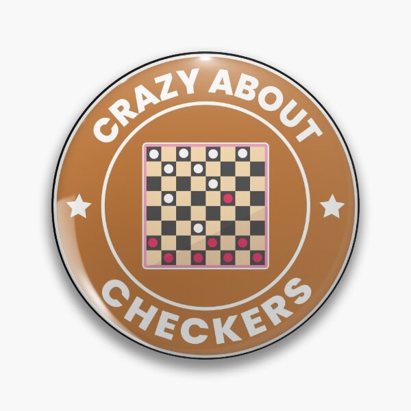 Item preview, Checkers Draughts Strategy Board Games Funny designed and sold by CuteDesigns1.