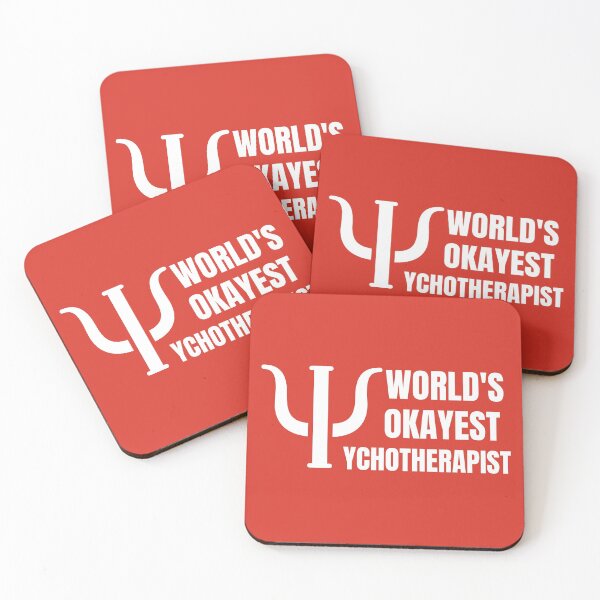 Item preview, World's Okayest Psychotherapist - Funny Psychoanalyst Shrink Gift designed and sold by mayamay0.