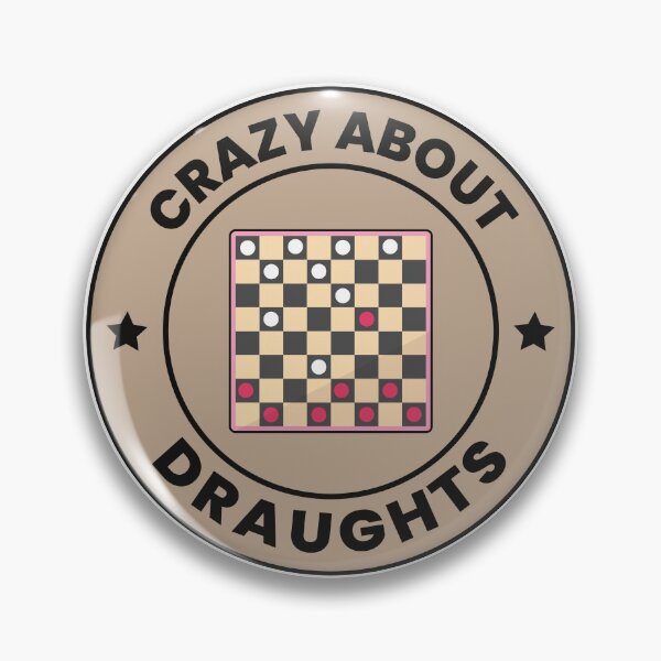 Item preview, Checkers Draughts Strategy Board Games Funny designed and sold by CuteDesigns1.