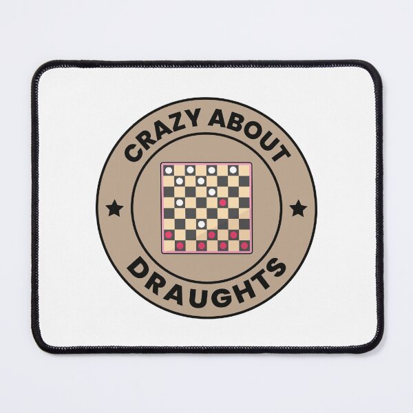 Item preview, Checkers Draughts Strategy Board Games Funny designed and sold by CuteDesigns1.