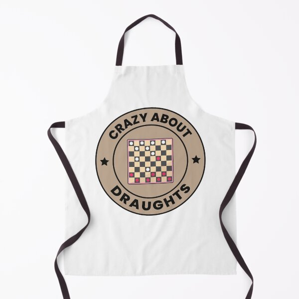 Item preview, Checkers Draughts Strategy Board Games Funny designed and sold by CuteDesigns1.