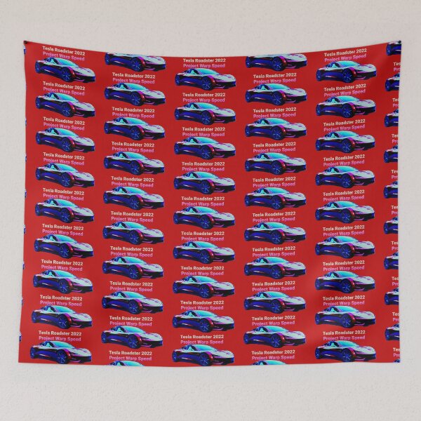 Item preview, Tesla warp speed poster designed and sold by lacm2020.