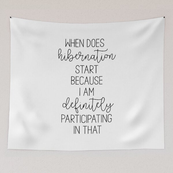Item preview, Hibernation Humor designed and sold by Martini-Four.