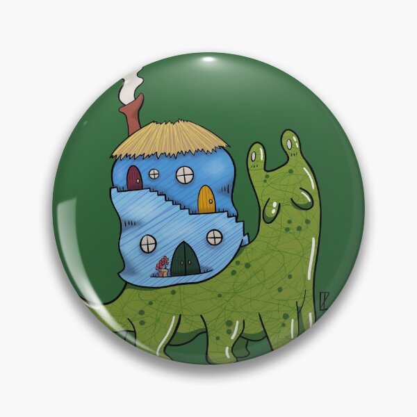 Item preview, Snail House designed and sold by pinkbraintree.