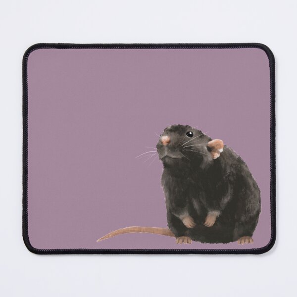 Item preview, Black Rex Dumbo Rat designed and sold by Doodle-Pip.